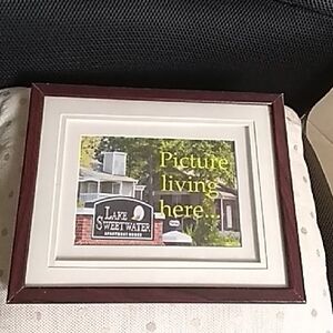 Elegant Brown Picture Frame
